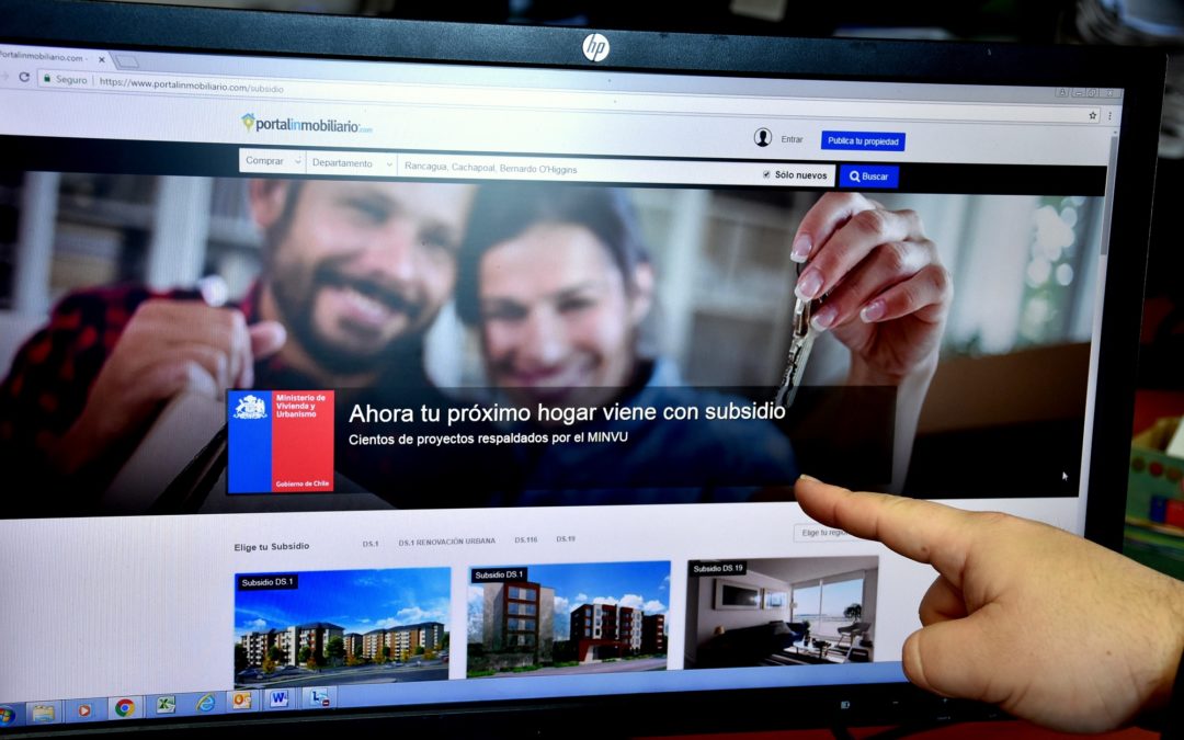 Oferta de viviendas con subsidios MINVU ya está disponible en portales inmobiliarios digitales