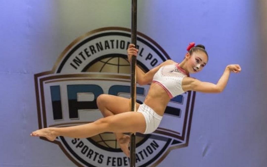 Joven deportista obtiene tercer lugar latinoamericano en Campeonato Mundial de Pole Dance