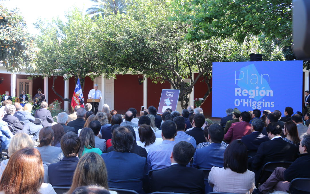 Piñera presenta Plan Regional de Gobierno de O’Higgins