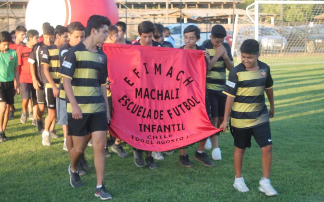 Efimach participa en “Campeonato Internacional de Fútbol Infantil en Pumanque”