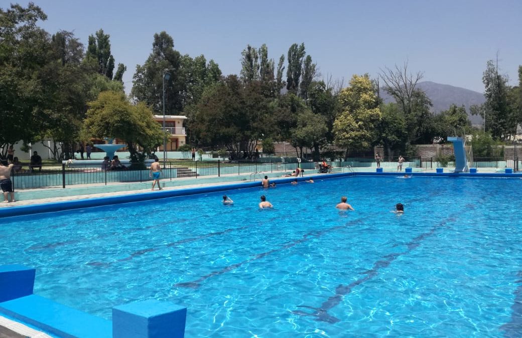 Este domingo cierra la piscina de Machalí