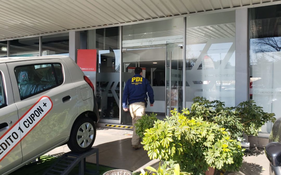 Investigan robo a automotora de Rancagua