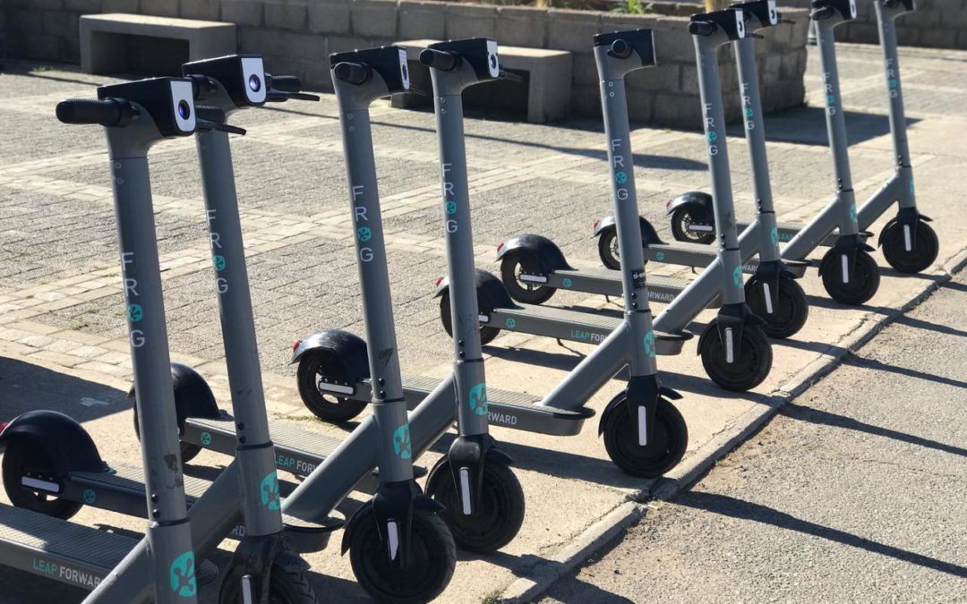 Scooters eléctricos llegan oficialmente a Machalí
