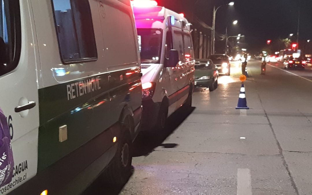 Fiestas Patrias en O’Higgins: Más controles de narco y alcotest, menos accidentes y solo un fallecido