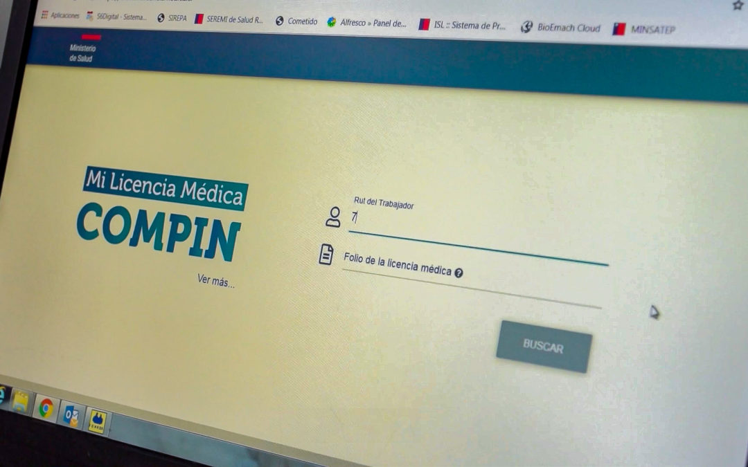 Compin habilita función que permite subir documentos online para tramitar licencias médicas