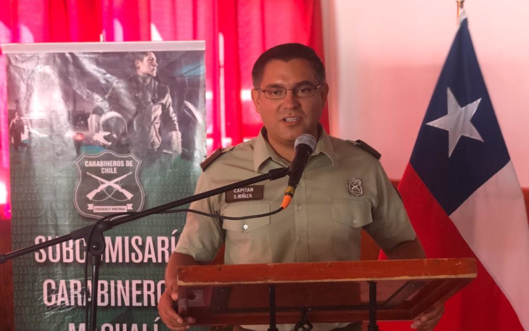 Subcomisario de Machalí efectuó cuenta pública