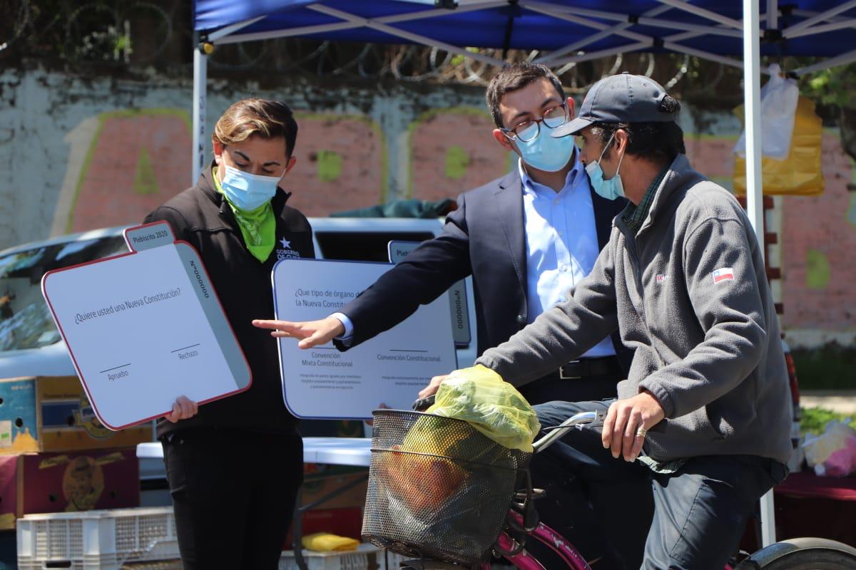 Comenzó la Ruta del Plebiscito Seguro en O´Higgins
