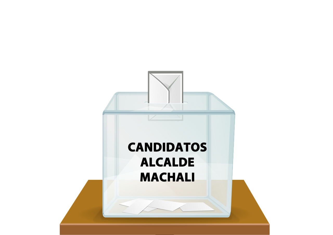 Listado de Candidaturas aceptadas a Alcalde de Machalí